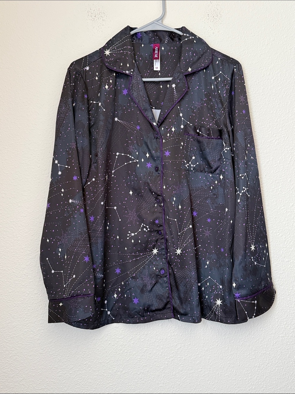 Adore Me Samy Printed Mystical Stars PJ SET